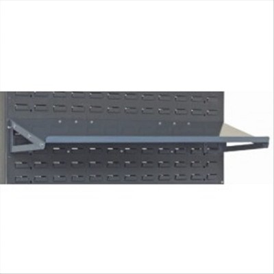 Quantum Storage Systems Solid Shelf, Flat, 36"W X 18"D, 75 Lbs. Load Capacity (Brackets To Mount Shelf On Louvered Panels Not Included)