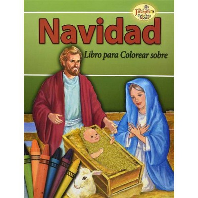 Navidad Coloring Book - (St. Joseph Coloring Books) by  Emma C MC Kean (Paperback)