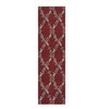 Living Room Modern Christmas Grid Washable Area Rug Easy to Clean Soft Thin Floorcover - 3 of 4