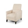 Sapphtopaz Accent Chair Reclining Chair High-Backrest Push-Back Armchair with Nailhead Decorate and Side Pocket Accent Chair for Living Room - 4 of 4
