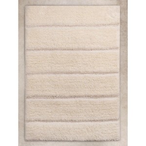 Riga Ivory Bath Mat 24"X36" - 1 of 3