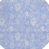 Sky Blue Denim Blue And Ivory Floral Washable Indoor Outdoor Area Rug - 4 of 4