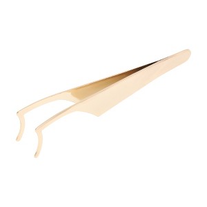 Unique Bargains Portable Eyelashes Tweezers for Bathroom 1 Pc - 1 of 4