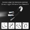 HOM Multifunction Neck Light - Wearable Reading Light for Arts, Crafts & Working in Low-Light Settigs - Rechargeable Dual LED with 3 Lighting Modes - 4 of 4