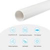 Unique Bargains Water Plumb Crafts Cable Sleeve Rigid Round Pipe 14" - 3 of 4