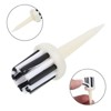 Unique Bargains Adjustable Height Low Friction Resistance Plastic Golf Tee Brush Tops 6 Pcs - 4 of 4