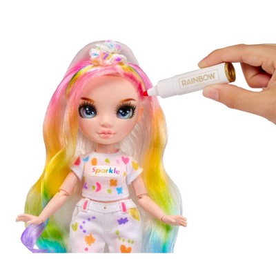 Rainbow High Color &#38; Create DIY Fashion Doll - Blue Eyes/Straight Hair