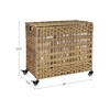 Apex Vanguards Rattan-Style Handwoven Laundry Basket - 3 of 3