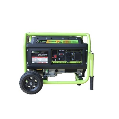 Green Power 5250w 4750w Dual Fuel Gn5250dw Generator Target