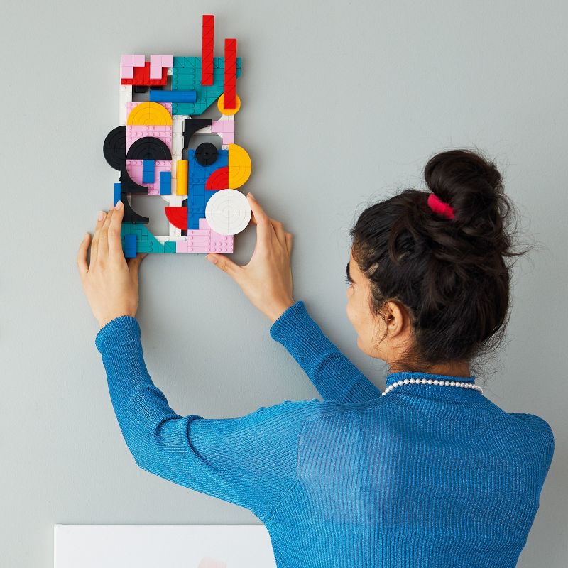 LEGO Art Modern Art Abstract Wall Art Building Kit 31210, 4 of 8