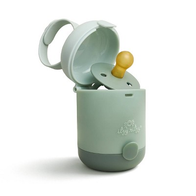 Itzy Ritzy Pod Duo Pacifier Holder - Sage