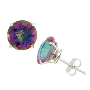 Designs By Gioelli 10K Gold Gemstone Stud Earrings - 1 of 2