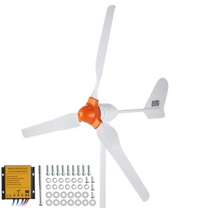 VEVOR 800W Wind Turbine Generator, 12V Wind Turbine Kit, 3-Blade Wind Power Generator with MPPT Controller, Adjustable Windward Direction - 1 of 4