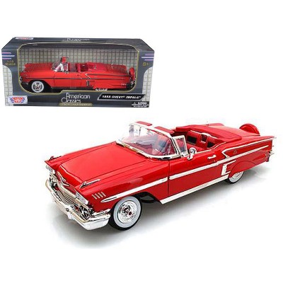 1958 chevy impala diecast model