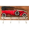 Old Modern Handicrafts 1934 Duesenberg Model J Wall Hangers – Handcrafted Iron Car Art on Wood, 16.5" Wide - 2 of 4
