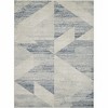 Hauteloom Seana Blue Geometric Area Rug - 2 of 4