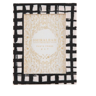 Calabasas Black 5" X 7" Picture Frame - Shiraleah