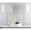 Liam Stacked Crystal Ball Lamp - 29 Inch Height - LIT4112 - Safavieh - 3 of 4