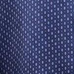 white dots on blue