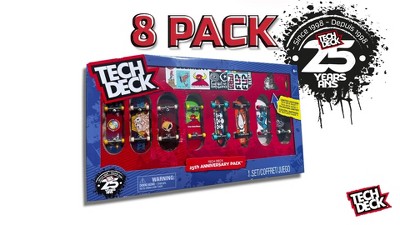 Tech Deck 25th Anniversary 8 Pack Set – Growing Tree Toys