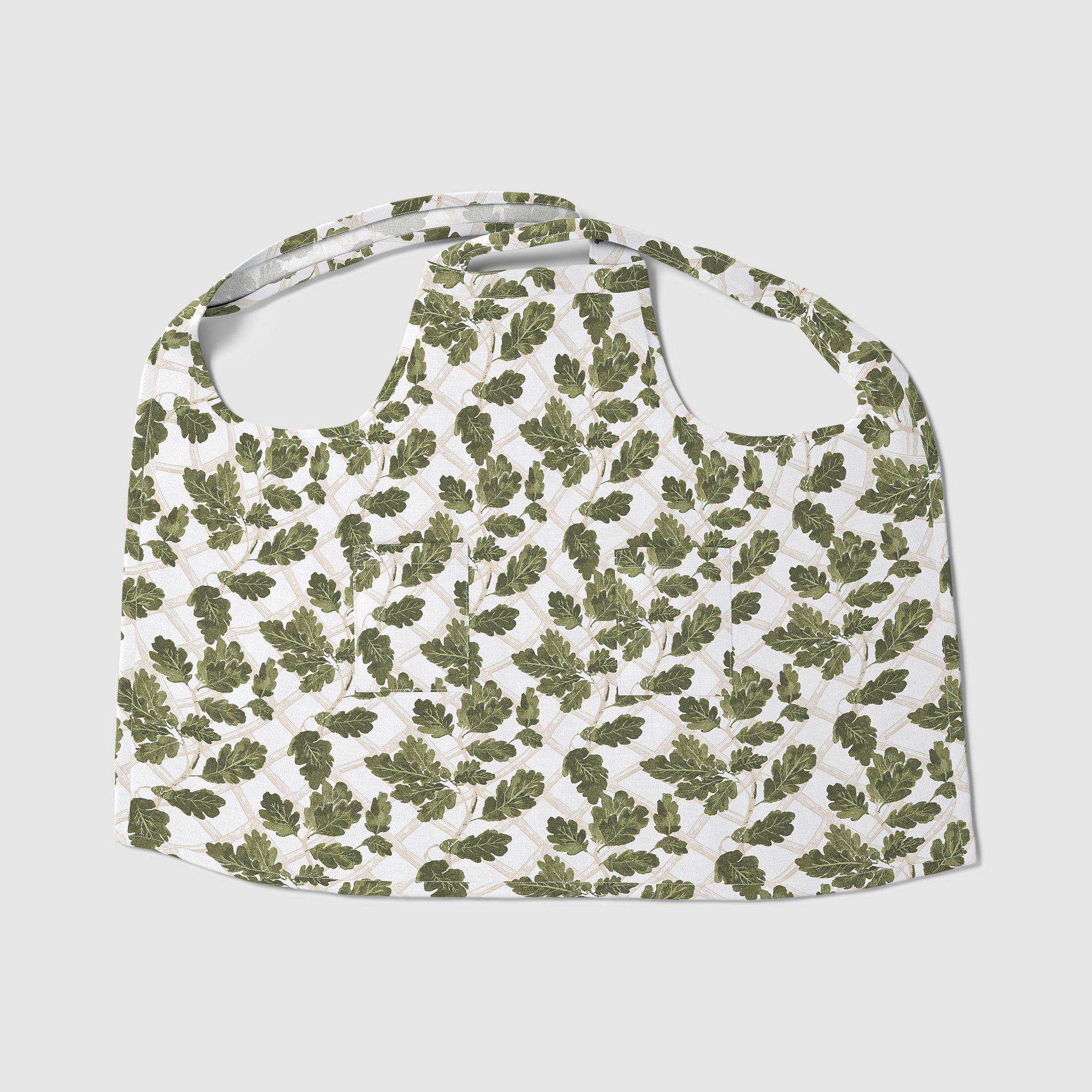 Green Leaves Smocked Apron - Threshold™