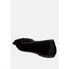 Pothos Luxurious Velvet Bow Ballerinas Women - 3 of 4
