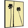 Amanti Art 23"x28" Palm Trees 2000 by Erik Asla Framed Canvas Wall Art Print: Modern, Vertical Lithograph - 2 of 4