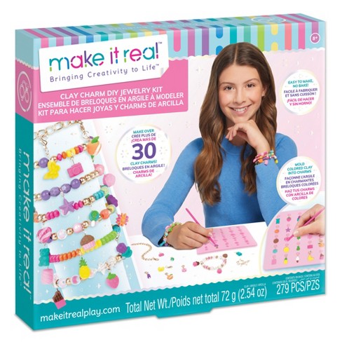 Make It Real: Clay Charm Diy Jewelry Kit : Target