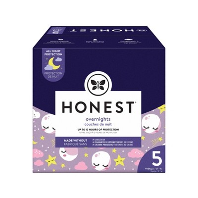 honest overnight diapers size 5