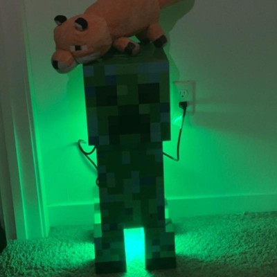 MINI Minecraft Charged Creeper Figural Mini Fridge - Green (18053