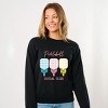 Simply Sage Market Pickleball Checkered Paddles Sweatshirt - 2 of 4