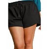 Women's Wo's Umgee Full Size Drawstring Sweatshorts With Pockets Plus Size - Trendsi - 4 of 4