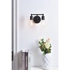 Elegant Lighting Serif 2 light black Wall Sconce - 2 of 4