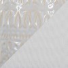 LumiSource (Set of 2) Claudia 20" Contemporary Table Lamps Off-White Ceramic, Polished Nickel Accents and White Linen Shade - 4 of 4
