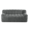 Whisen Lychee Velvet Floor Compression Sofa & Sofa Chair - 4 of 4