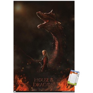 Trends International House of the Dragon - Daemon Dragon One Sheet Unframed Wall Poster Prints - 1 of 4