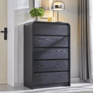 SinCiDo 5 Drawers Dresser for Bedroom, Modern 45in Tall Dressers & Chests of Drawers - 1 of 4