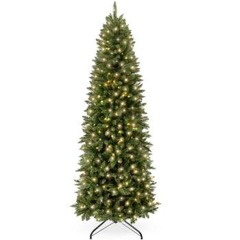 Best Choice Products Pre-Lit Spruce Pencil Christmas Tree w/ Incandescent Lights