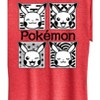 Women's - Pokémon - Wagara Grid Pikachu Short Sleeve Graphic T-Shirt - 2 of 4