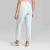 Women's Super-High Rise Distressed Curvy Mom Jeans - Wild Fable™ Light Wash - image 3 of 3
