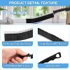 11Pcs Crevice Cleaning Brush Set, Hard Bristle Cleaning Supplies for Kitchen, Bathroom, Corner, Grout - 2 of 4