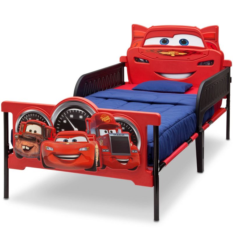 Twin Disney Pixar Cars Plastic 3D Kids&#39; Bed - Delta Children, 5 of 9