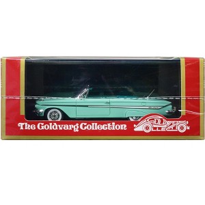 1961 Chevrolet Impala Convertible Light Green with Green Interior Limited Ed to 240 pcs 1/43 Model Car by Goldvarg Collection - 1 of 3