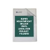 C-Line Deluxe Project Folders Jacket Legal Vinyl Clear 50/Box 62139 - 2 of 3