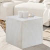 Meridian Furniture,Piazza Marble Finish Concrete End Table - 2 of 4