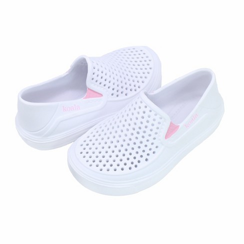 Koala Kids Toddler Girls Eva Slip On Sneakers White 4t Target