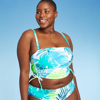 plus size bandeau swim top