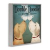 Stupell Industries Doodle Dog Vintage Coffee Sign Framed Giclee Art - 2 of 4