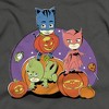 Toddler Boys' Pj Masks Halloween Catboy, Owlette, Gekko Mask Pumpkins T-Shirt - 2 of 3