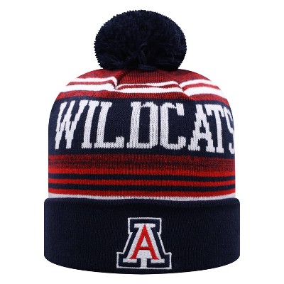 NCAA Arizona Wildcats Men's Rupture Knit Cuffed Beanie with Pom